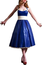 Women Sexy Latex Dress with Bows Lacing Rubber Uniform Playsuit Bodycon Evening Dress for Party Club
