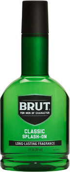 Brut Splash-On Original Fragrance - Bold, Masculine Cologne for Men - Long Lasting Mens Fragrance With Spicy Woods, Floral, and Citrus Notes - 7 oz