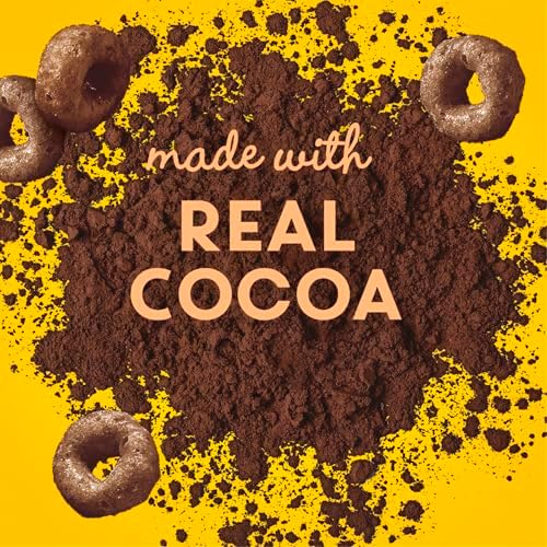 Chocolate Cheerios, Heart Healthy Gluten Free Breakfast Cereal, Made with Whole Grain Oats, 11 oz