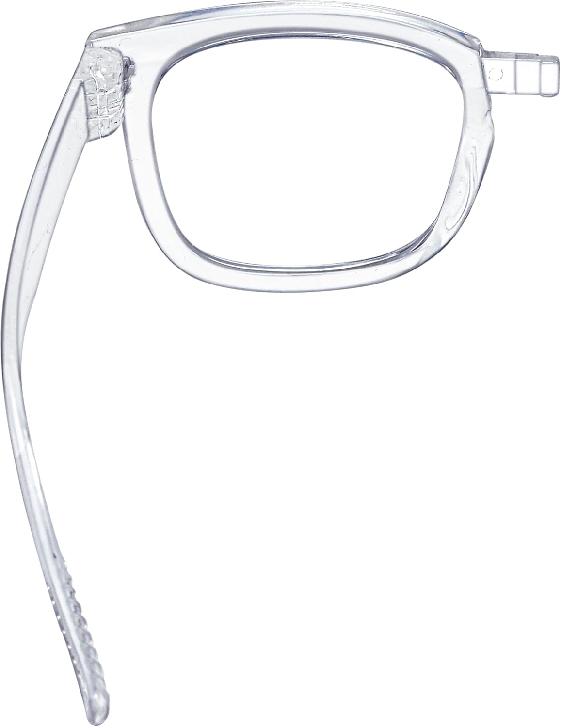 Eyekepper (Must Buy Both Eye) Metalless Reading Glasses Different Strength Each Eye Transparent-Left Eye+0.50