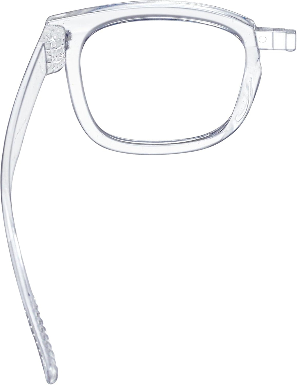 Eyekepper (Must Buy Both Eye) Metalless Reading Glasses Different Strength Each Eye Transparent-Left Eye+2.00