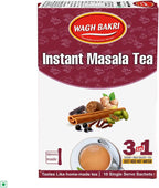 Wagh Bakri | Instant Masala Tea | Premix Masala Tea | 140g 10 Sachets (4.93 Oz) | Pack of 2