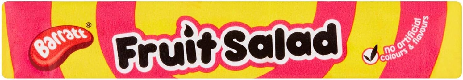 Barratt Fruit Salad Sticks - 36g - Pack of 8