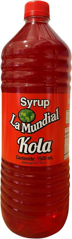 Kola Syrup - Sirope de Kola - La Mundial - 50.7 fl. Oz / 1500 mL