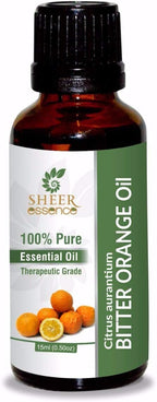 Bitter Orange Oil (Citrus Aurantium) Essential Oil 100% Pure Natural Undiluted Uncut Therapeutic Grade Oil 1.01 Fl.OZ