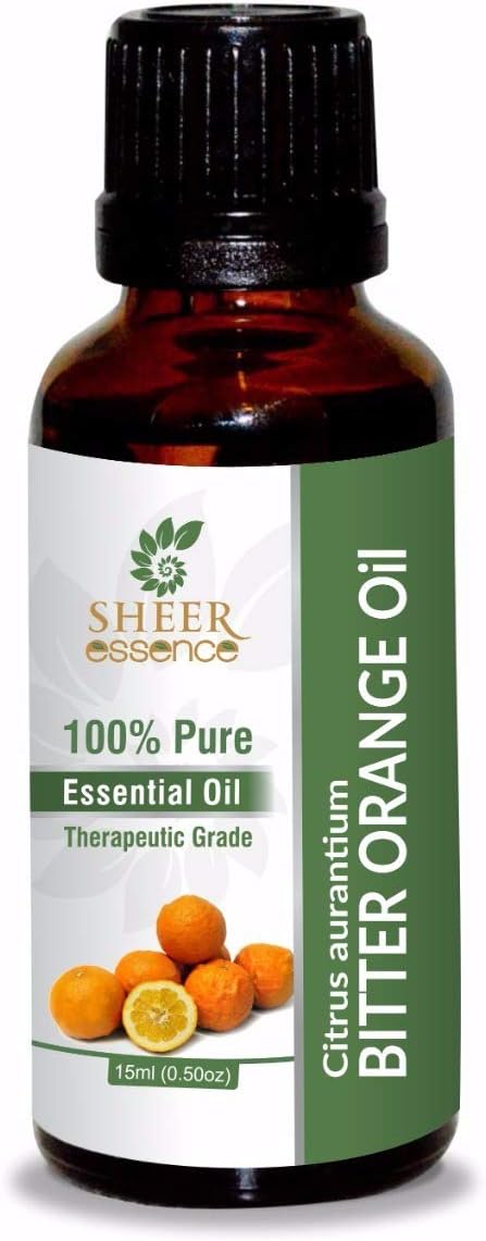 Bitter Orange Oil (Citrus Aurantium) Essential Oil 100% Pure Natural Undiluted Uncut Therapeutic Grade Oil 3.38 FL.OZ