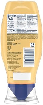 Hellmann's Spicy Mayonnaise Dressing Squeeze Bottle For a Rich, Creamy Condiment Made with Real Chili Peppers 11.5 oz
