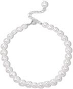Natural Baroque Pearls Link Bracelets for Women Freshwater Cultured Pearls Strand Bracelets Handpicked Pearl Elegant Jewelry