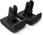 Top Glides 'Click & Go' Ski Glides for Stander EZ Fold-N-Go Travel Walker and Able Life Space Saver Walker (Black)