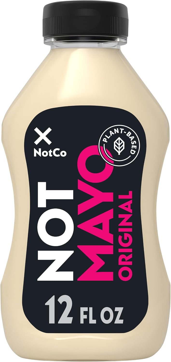 NotMayo Plant-Based Vegan Mayo, Dressing and Spread, 12 fl oz Squeeze Bottle