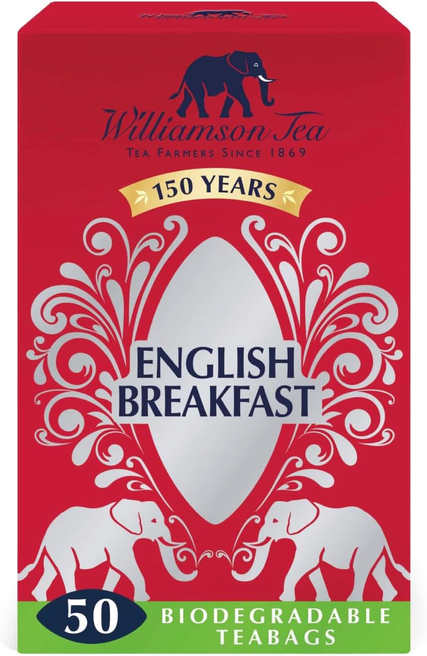 Williamson English Breakfast 50 Tea Bags 125g
