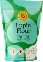 Kaizen Lupin Flour 2lbs – High Protein, Low Carb, Keto Friendly, Gluten Free Ground Lupini Flour – Non GMO, Vegan, Low Calorie, High Fiber Lupin Bean