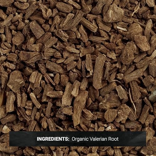 Frontier Organic Valerian Root, 1-Pound, Certified Organic, Kosher, Cut & Sifted, Bedtime Formulas and Sleep Pillows, Kosher