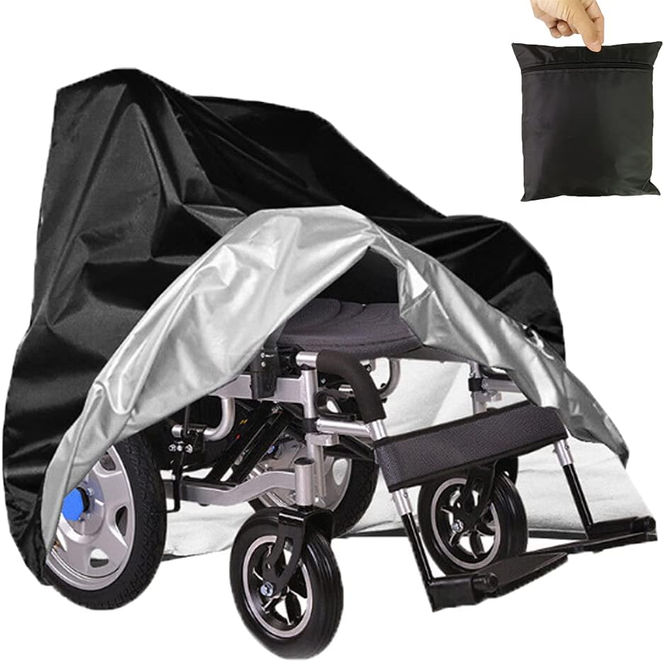 Electric Wheelchair Cover Waterproof for Travel Heavy Duty Mobility Scooter Cover Outdoor Protector from Rain UV Dust Dirt