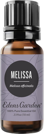 Edens Garden Melissa Essential Oil- 100% Pure Premium Grade, Undiluted, Natural, Therapeutic, Aromatherapy, The Best for Diffuser, Candle, Laundry, Humidifiers 10 ml (.33 fl oz)