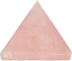 Amazing Gemstone Rose Quartz Pyramid Crystal Healing Stones - 1" Great Pyramid Figurine of Natural Stone Pyramid for Meditation, Reiki, Chakra Balancing and Crystal Pyramids Grid