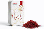 Herati Saffron Super Negin Grade 1 Threads 2 Grams Tin Box, Award Winning Afghan Saffron Direct From Farm, Hand Harvested Pure All Red Threads For Tea Paella Rice Biryani Golden Milk