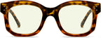 Eyekepper Reading Glasses for Women Blue Light Blocking Retro Design Computer Readers - Tortoise +1.75