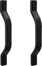 RecPro RV Grab Assist Handle | 9 1/2 Inches | Black or White | Exterior Assist Handle (2 Handles, Black)