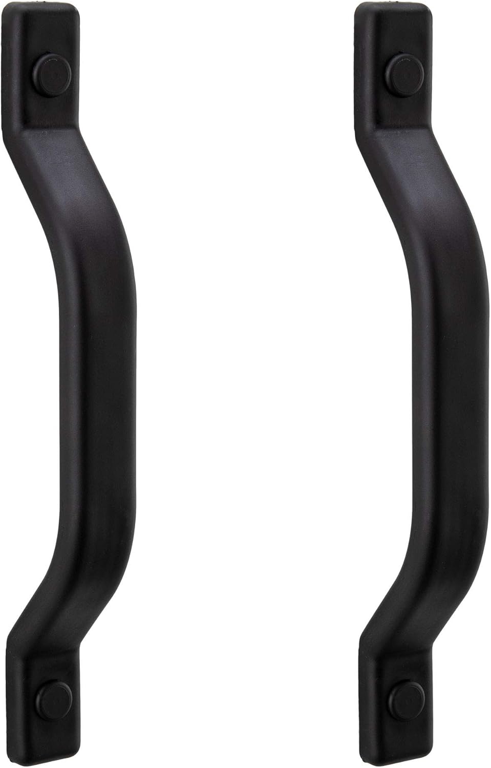 RecPro RV Grab Assist Handle | 9 1/2 Inches | Black or White | Exterior Assist Handle (2 Handles, Black)
