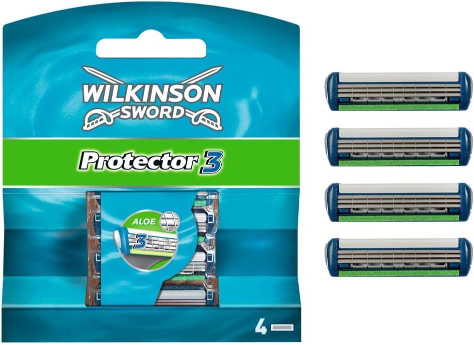 Wilkinson Sword Protector 3 Blades - Pack of 4 Blades
