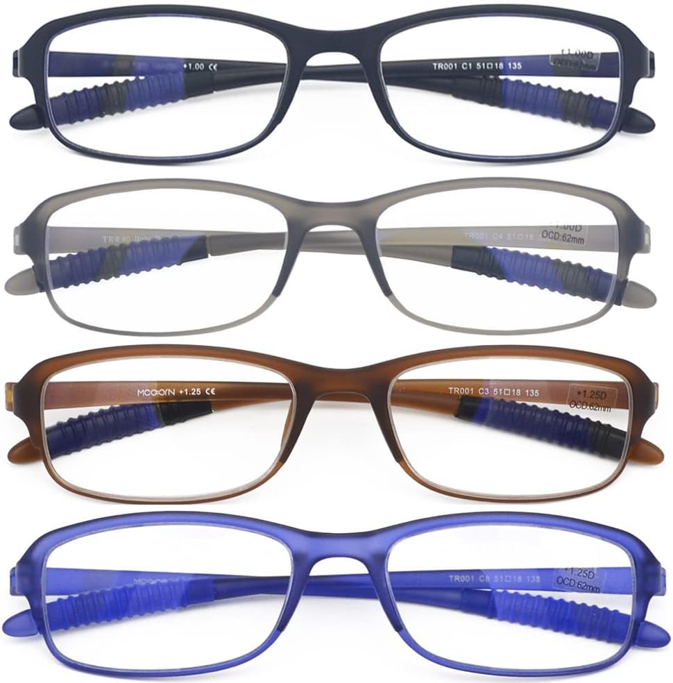 Anti Reflective Coating Reading Glasses(Flexible and Light) Plastic Readers 2.00