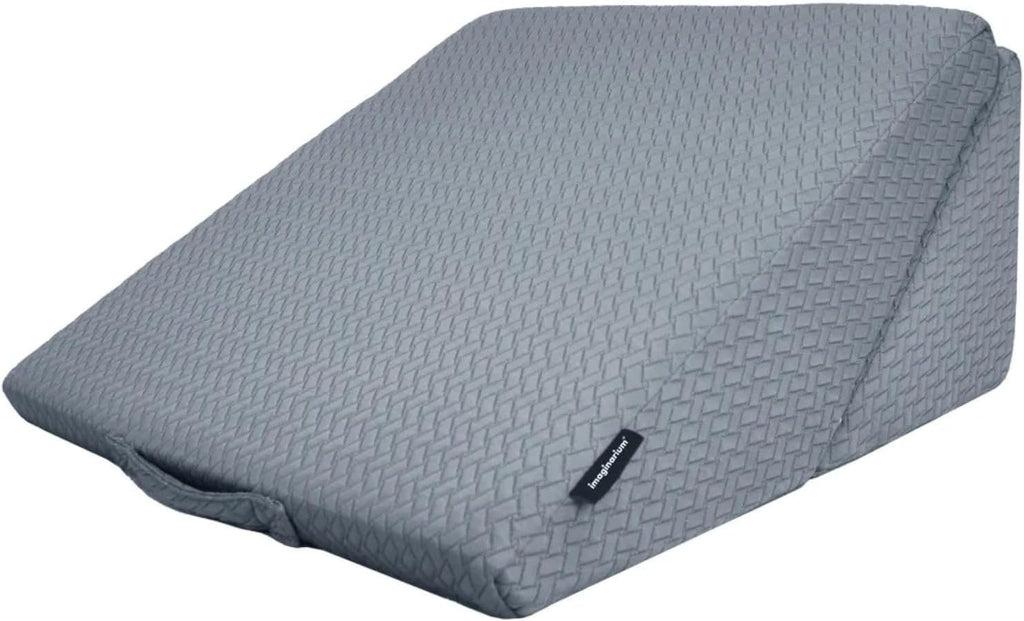 Dream Plush Adjustable Wedge Pillow with Cooling Cover – Memory Foam Support for Back, Leg & Acid Reflux Relief