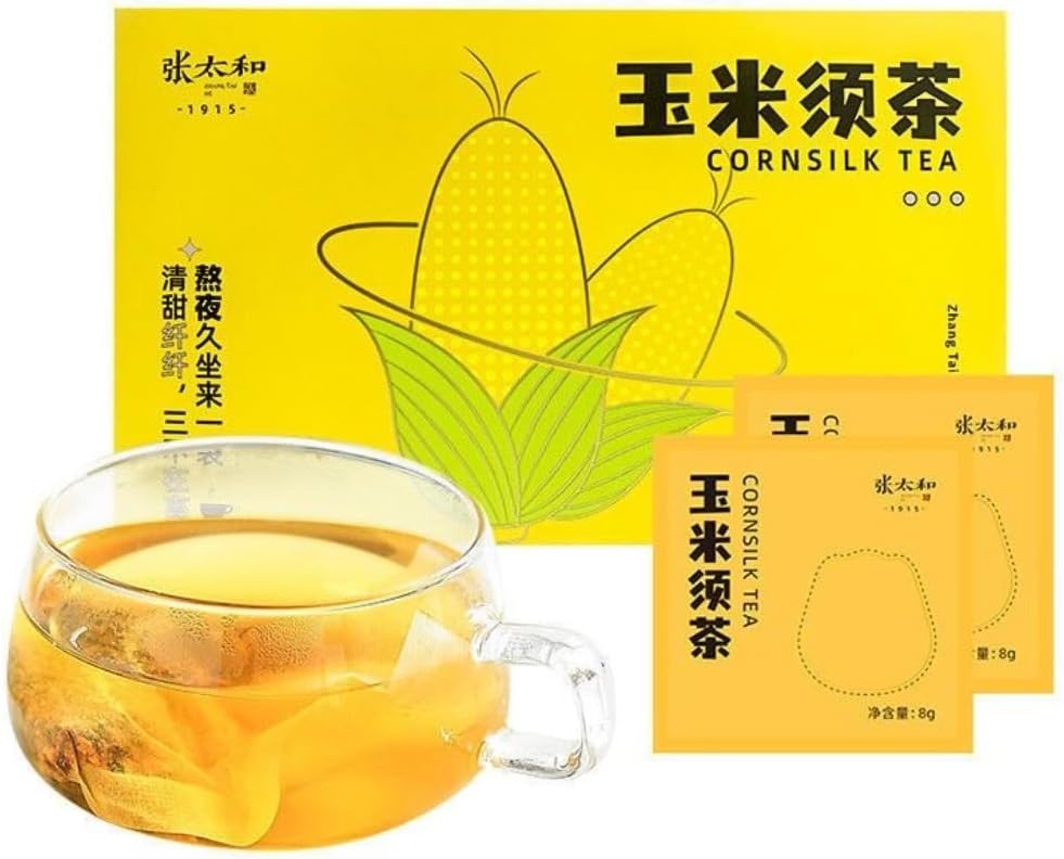 Zercumm Corn Silk Tea Maize Germ Health-Enhancing Herbal Tea Herbal Tea Bagged Tea 4G * 10/Box