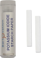 Potassium Iodide Starch Oxidizer Test Paper [Vial of 100 Strips] for Chlorine, Iodine and Peroxide Detection - NOT for Testing THE Body