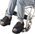Wheelchair Restraint Shoes Prevent The Foot from Falling Off The Footrest Adjustable & Easy to Wear,Wheelchair Shoe Holder Straps for Disabled & Rehabilitation Patients