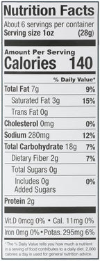 The Good Crisp Company, Potato Crisps Sea Salt Vinegar, 5.6 Ounce