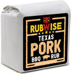 RubWise Texas Style BBQ Pork Rub (1lb) No MSG | Meat Barbecue Dry Rubs and Spices for Smoking and Grilling | Spice Blend Seasoning | Great on Spare Ribs, Tenderloin, Chops, Belly, Shoulder