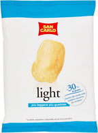 3xSan Carlo Patatine Chips Light, 75g