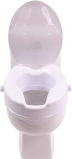 Antar Raised Toilet Seat with Lid 1400g AT51201, 10cm/3.94"