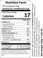 Fini Fruits Bubble Gum I Fruit shaped and flavored Bubble Gum I 165g 5.82 ounce