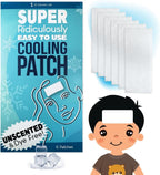 Cooling Patches – Portable Soft Gel Pads for Refreshing Comfort & Temperature Relief – Air-Activated Reusable Design - Unscented and Dye Free – 6 Count