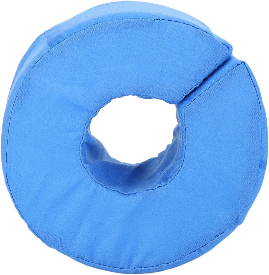 ANGGREK Foot Pillow, Breathable Foot Pillows Ankle Support Protector Pillow Wrist Heel Elevator Wedge Cushion for All Ages Recovery(Blue)