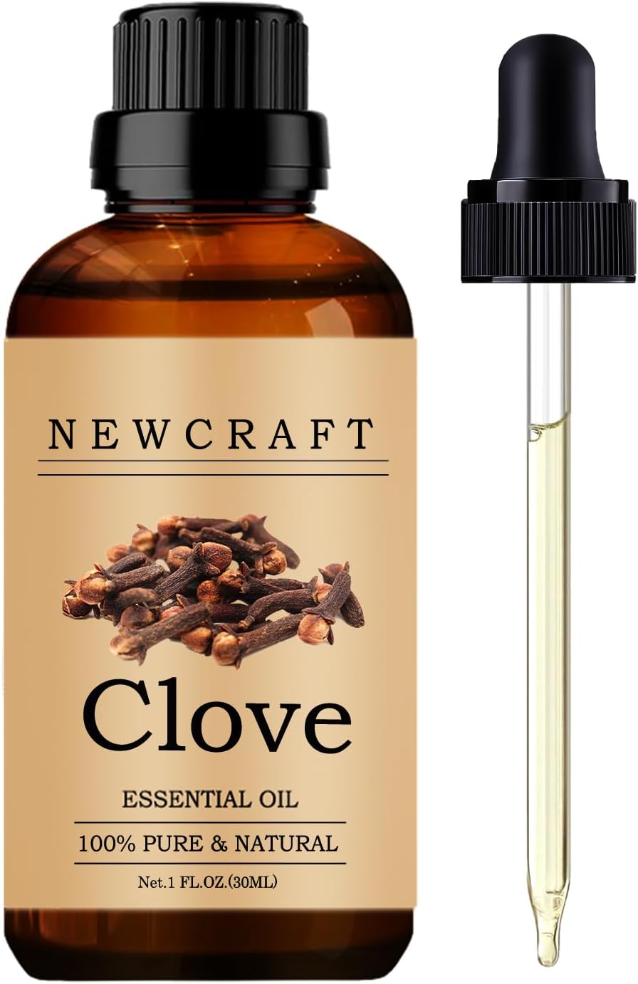 Clove Essential Oils, 100% Pure and Natural Essential Oil for Aromatherapy Diffuser - Clove/1 Fl Oz