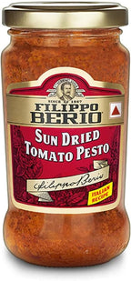 Filippo Berio Pesto, Sun Dried Tomato, 6.7 Ounce Glass Jar