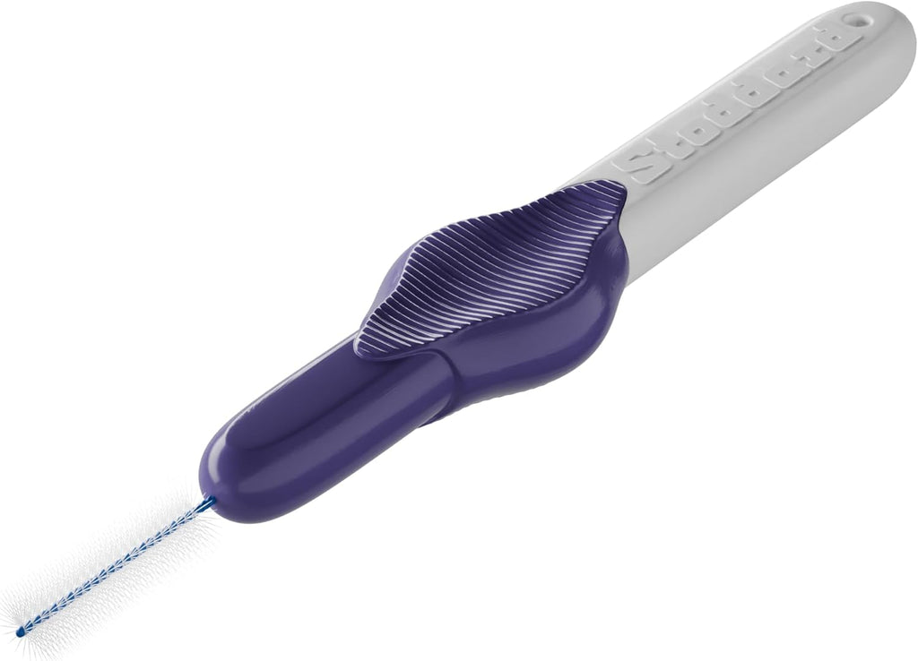Stoddard OPTIM Purple Interdental Brushes - 25 Pack - 1.1mm Purple Size for Optimal Oral Hygiene.