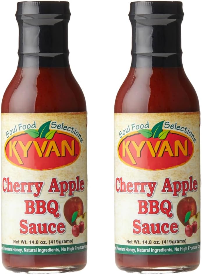 KYVAN Cherry Apple BBQ Sauce - 2 Pack