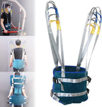 Assisted Walking Harness,Patient Lift Sling for Home,Patient Assisted Walking Sitting Vertical Strap Spreader,Adjustable Waist Design,for Rehabilitation Transfer Pads Training Sling,Large
