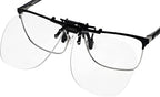 Large Clear Magnifying Clip-Ons