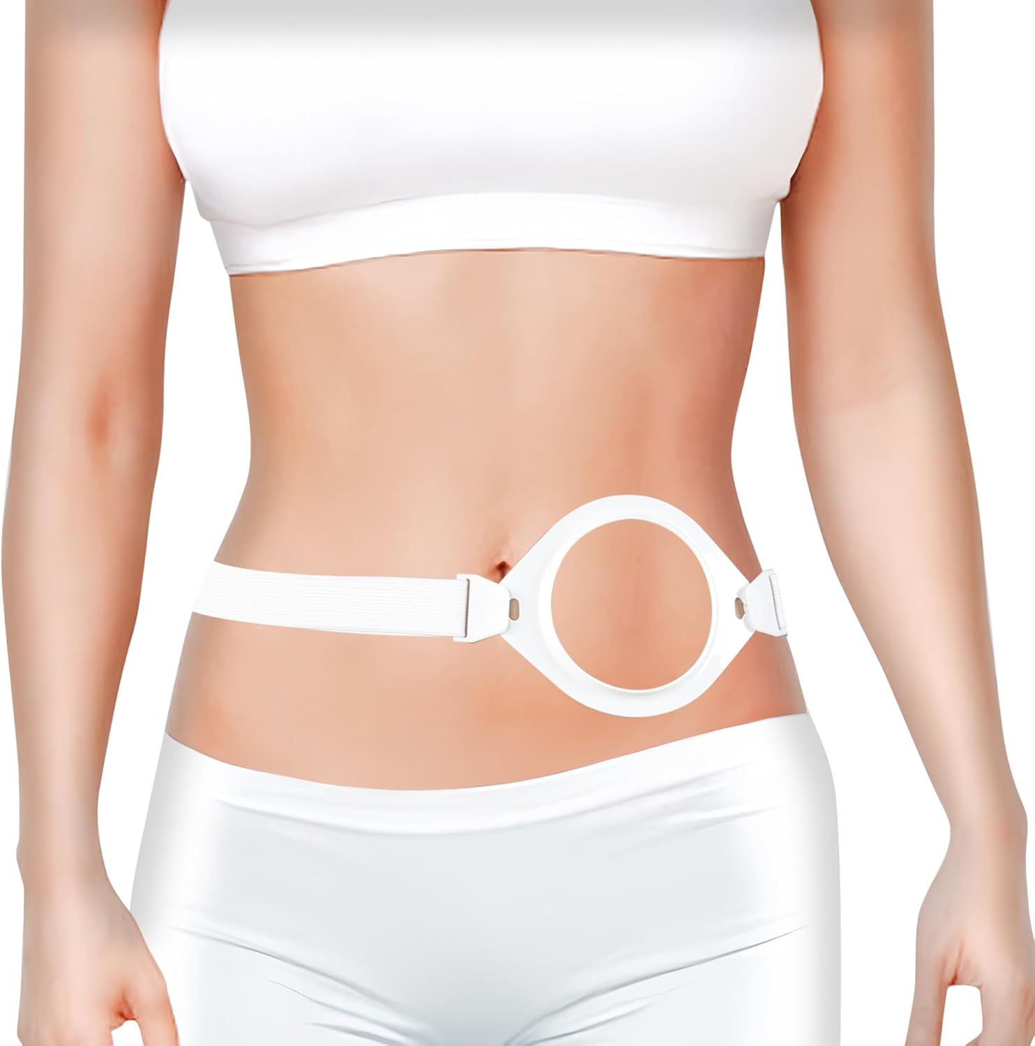 Adjustable Unisex Ostomy Hernia Belt for Colostomy/Ileostomy Medical Stoma Support Belt for Post-Operative Care helps protection ostomy bag(Fits Waist 27.5"-47")