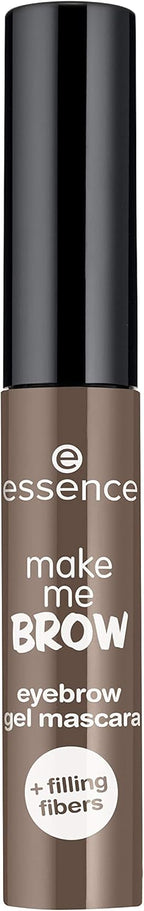 essence | 3-Pack Make Me Brow Eyebrow Gel Mascara | Infused with Fibers to Fill & Sculpt | Vegan & Paraben Free | Cruelty Free (02 | Browny Brows)