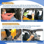 Car Handle for Elderly Assist Car Door Cane Seniors Handicap to Get Out of Auto Vehicle Portable Transfer Support Grab Bar Automotive Disabled Safety Standing Aid Adjustable Seat Headrest Helper
