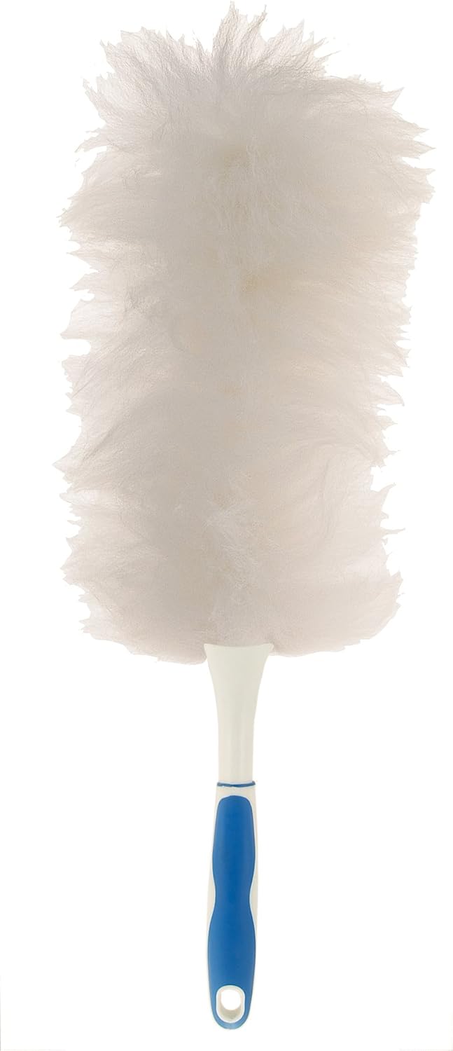 Ettore 48612 Ergonomic Overmold Lambswool Duster, 12-Inch