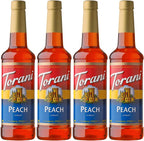 Torani Syrup, Peach, 25.4 Ounces (Pack of 4)