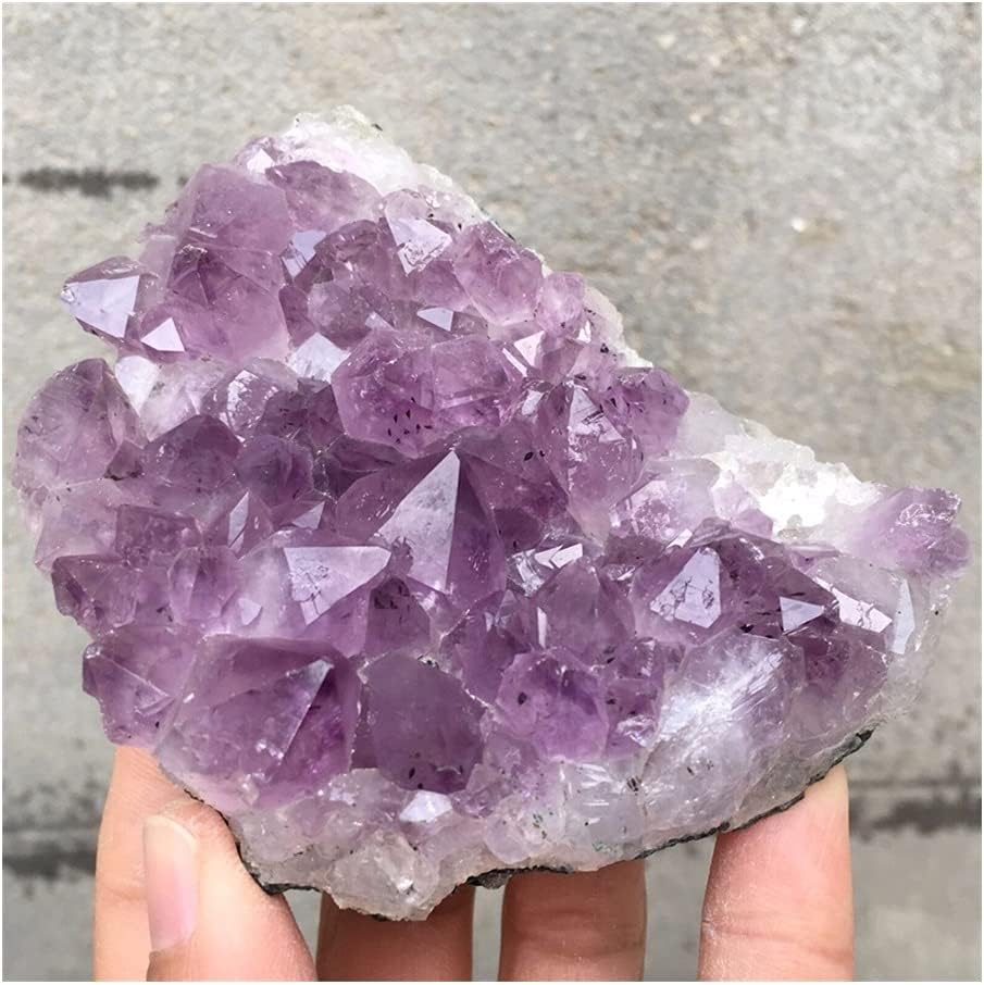 Health & Household Natural Amethyst Cluster Mineral Quartz Crystal Druse Specimen Healing