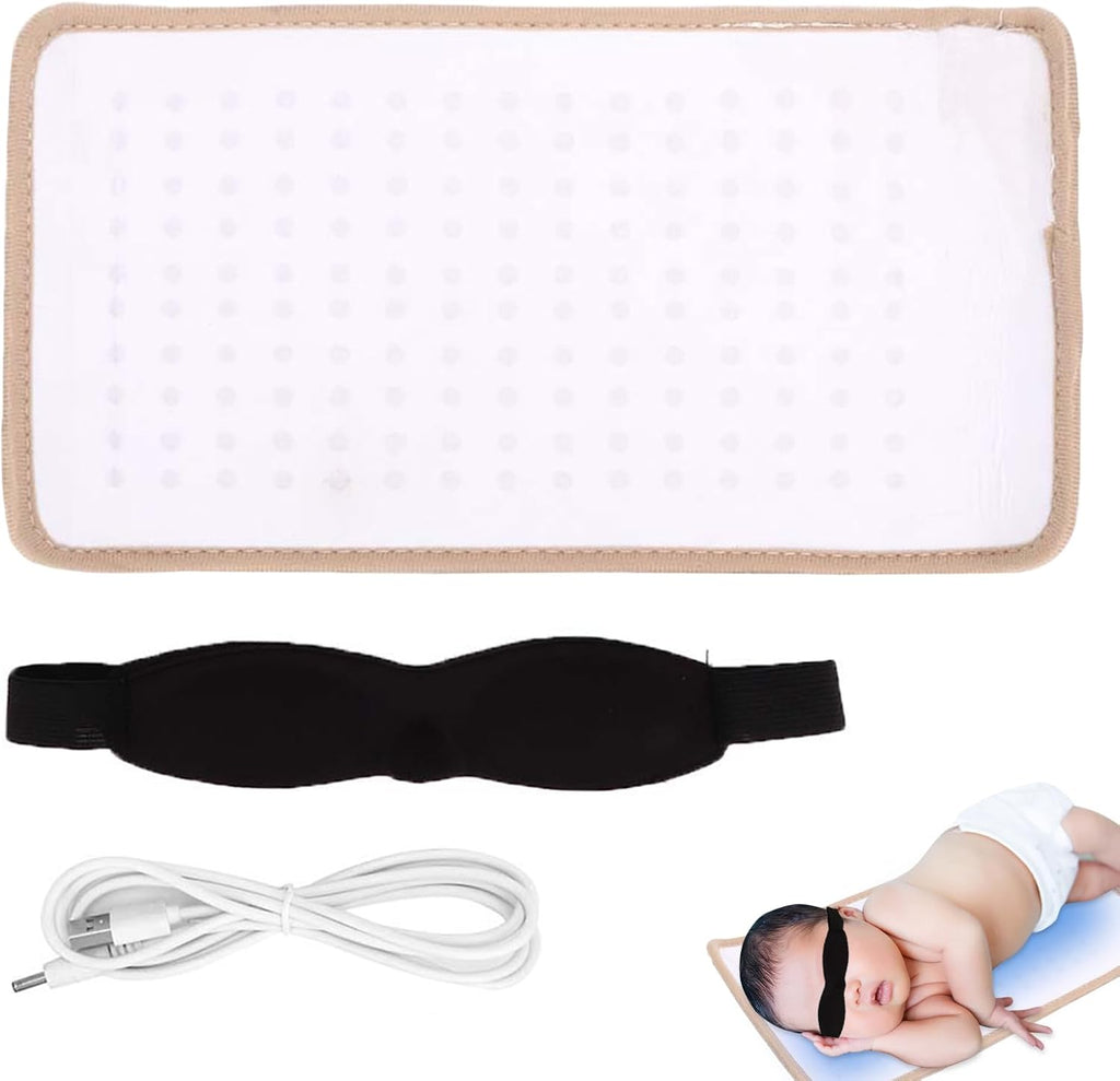 Newborn Jaundice Therapy Blanket, Professional Blue Light Lamps Jaundice Relief Tool Light Therapy Pad for Body